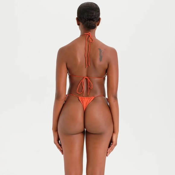 NWOT SET RIOT SWIM AMBER:  BIXI  BIKINI TOP (M), BOTTOM (L) - Picture 2 of 6